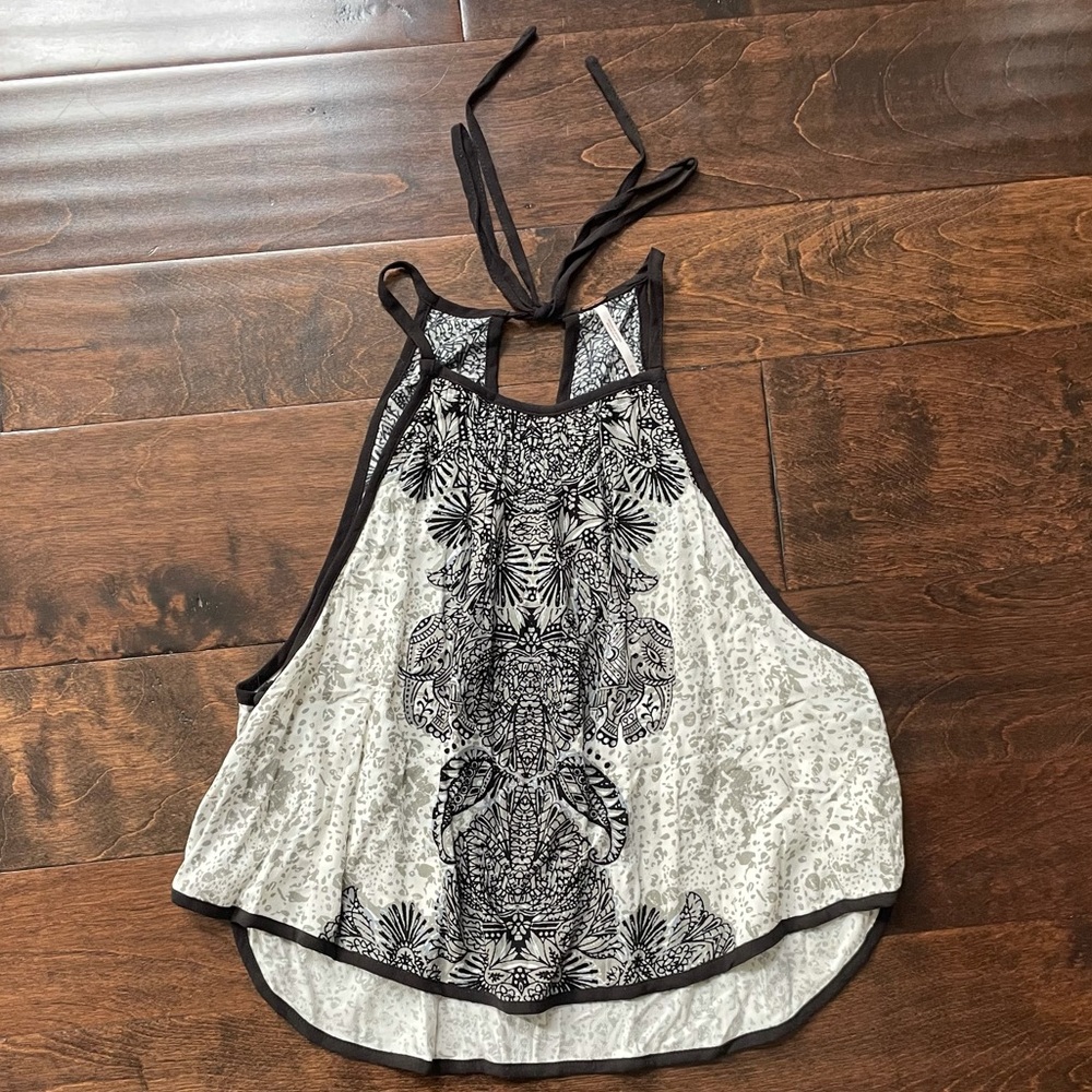 Free People Printed Tank Top
